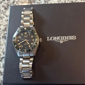 Longines Zulu time chronometer 39mm like new condition
